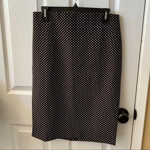 Philosophy Polka Dot Pencil Skirt